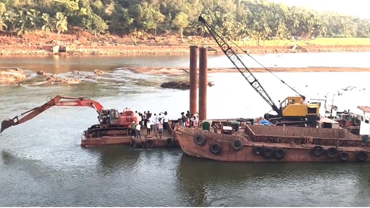 ഷിരൂരില്‍ തിരച്ചിലില്‍ ട്രക്കിന്റെ ടയറിന്റെ ഭാഗങ്ങള്‍ കണ്ടെത്തി